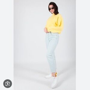 Agolde Light Blue Meadow Jamie Highrise Skinny Jeans